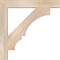 Ekena Millwork Balboa Block Smooth Bracket, Douglas Fir, 3 1/2"W x 28"D x 28"H BKT04X28X28BOA05SDF - alternate 3